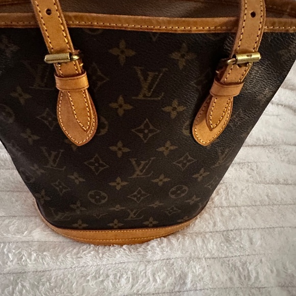 Louis Vuitton Petit Bucket Mono from 2004 collection. Now vintage - Picture 3 of 12